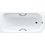 KALDEWEI Advantage - Правоъгълна вана Saniform V4 Star 332, 160x70 см, с отвори за дръжки, противоплъзгащо покритие по цялата повърхност, Perl-Effekt, бяла 134334013001 (134334013001)