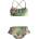 GUESS Бански от две части с къдрички за момиче Guess с тропически мотиви