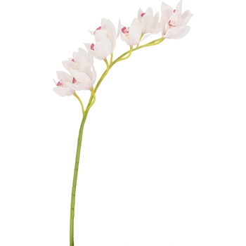 Bizzotto ИЗКУСТВЕНА КЛОНКА cymbidium dyan 82cm БЯЛ (0170680)