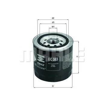 Olejový filter MAHLE ORIGINAL OC 383 (OC383)