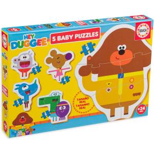 Educa Бебешки пъзел Educa 5 в 1 - Hey Duggee (EDU19393) - baby