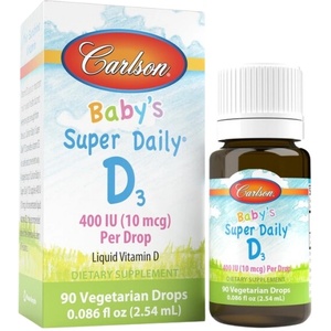 Carlson Labs Baby's Super Daily D3 400 IU [2.54 мл]