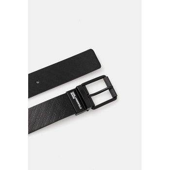 Karl Lagerfeld Jeans Кожен колан Karl Lagerfeld Jeans мъжки в черно A3M33126 (A3M33126)