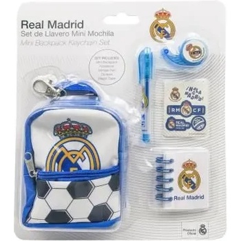 Cerda Детски комплект мини раница-портмоне с аксесоари real madrid