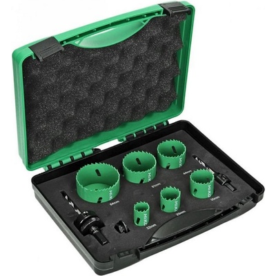 HiKOKI (Hitachi) Комплект боркорони за метал HiKOKI BiM 4101072 - 22-64 мм, 8 части (4101072)