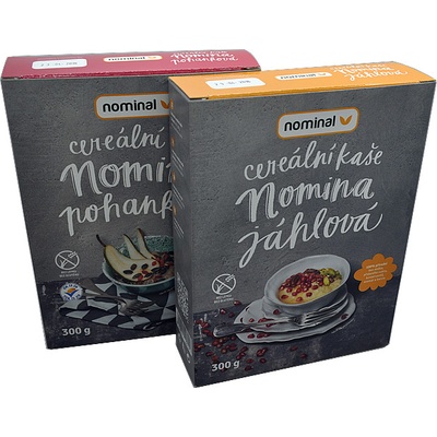 Nominal Cereálna instantná kaša Nominal BEZLEPKOVÁ Ryžová instantná kaša 300 g