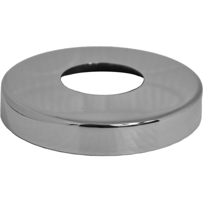 Kryt príruby ø 105 mm, otvor ø 43 mm, leštená nerez AISI 304
