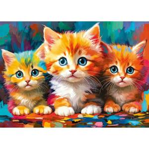 Cherry Pazzi - Puzzle Three Little Hearts - 500 piese