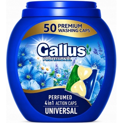 Gallus parfémované Univerzální prací kapsle 4v1 50 PD 900 g