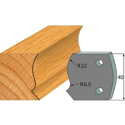 IGM Professional IGM Profil 128 - pár obmedzovačov 40x4mm SP F027-128
