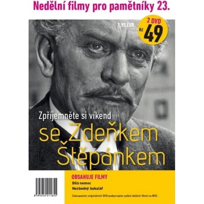 Nedělní filmy pro pamětníky 23. - Zdeněk Štěpánek DVD