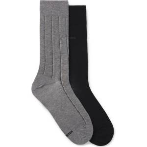Boss Чорапи Boss Men's Pinstripe Crew Socks - Medium Grey 031