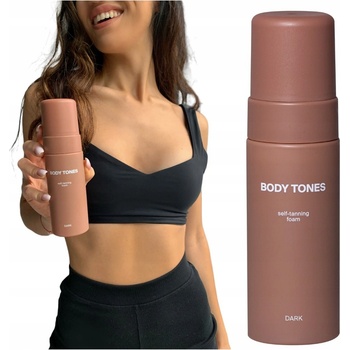 Body Tones Self-Tanning Foam Dark samoopalovací pěna na tělo 155 ml