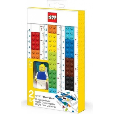 LEGO Pravítko s minifigurkou 30 cm