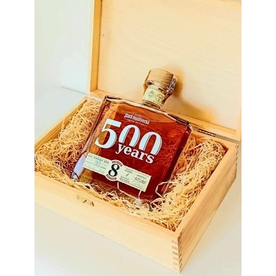 Stará Myslivecká Single Barrel Double Ouked 40% 0,7 l (dřevěný box)