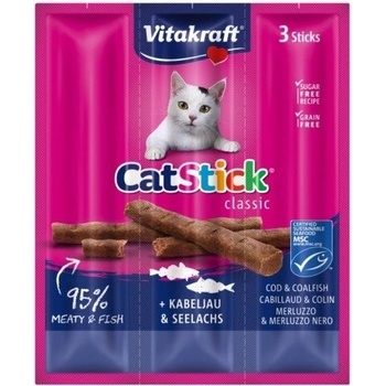 Vitakraft Cat Stick mini treska 3 x 6 g