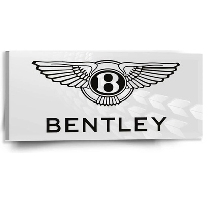 Sablio Obraz Bentley na bílé - 110x50 cm