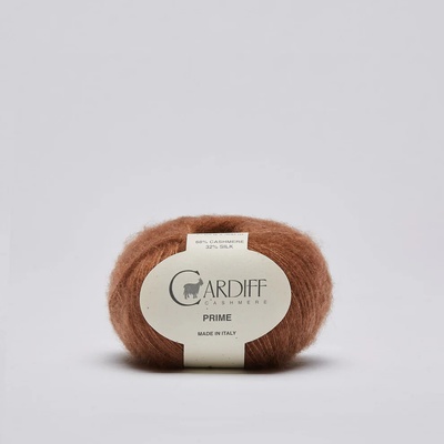 Cardiff Cashmere Příze Cardiff Prime kašmír a hedvábí 25 g 300 m odstín: 128 SUDAN