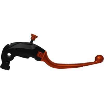 ACCOSSATO Adjustable folding lever ACCOSSATO LV019 in aluminium for Nissin radial brake master cylinder oranžová