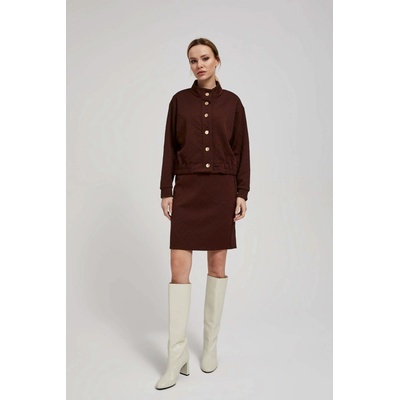 Moodo Прилепнала кестеняво пола до коляното Moodo Moodo | Kafyav | ЖЕНИ | XS