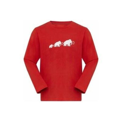 Mammut Core Longsleeve Kids Logo 3778 mammut red