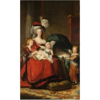 DIMEX ART s. r. o Флизелинов фототапет мария антоанета от виже льо брун 150 x 250 см