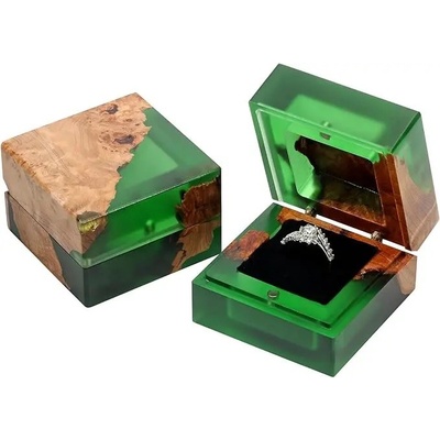 Iskay Dárková krabička na prsten nebo náušnice LUX GREEN – Zbozi.Blesk.cz