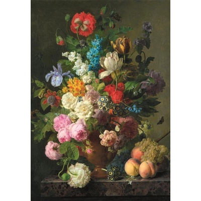 CLEMENTONI Museum Collection Zátiší s květinami 1000 dílků