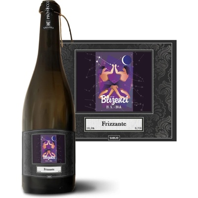 Sablio Blíženci Prosecco biele suché šumivé víno 10,5 % 0,75 l (holá fľaša)