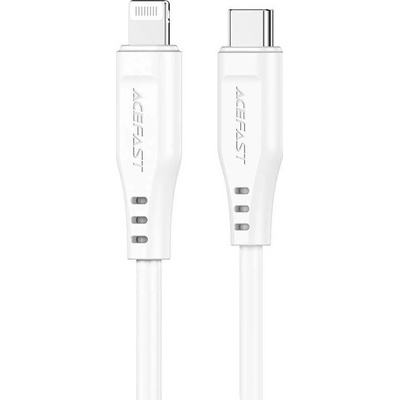 Acefast C3-01, USB-C na Lightning, 30 W, 1,2m, bílý