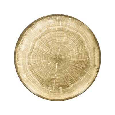 RAK Porcelain Woodart talíř dezertní pr. 21 cm, mechová zeleň