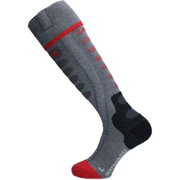 Lenz Vyhřívané ponožky 5.1 TOE CAP SLIM FIT šedá