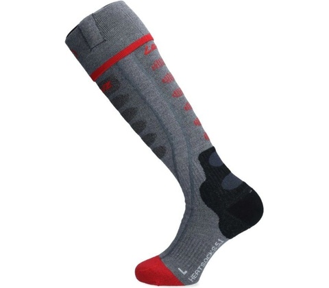 Lenz Vyhřívané ponožky 5.1 TOE CAP SLIM FIT šedá