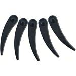 Bosch - Резервни ножове за косачка с жичка, дължина 26 см, 5 броя F016800372 (F016800372)