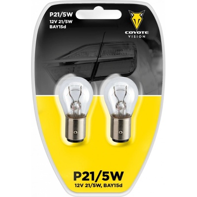 Coyote Vision 50131 P21/5W BAY15d 12V 21/5W 2 ks