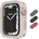 SwitchEasy Colors Case - удароустойчив силиконов (TPU) кейс за Apple Watch 41мм, 40мм (бял)
