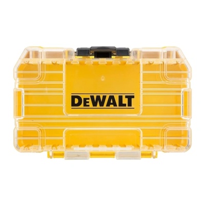 DEWALT Куфар за съхранение на DEWALT, малък ToughCase, отделение за съхранение, държач за накрайници