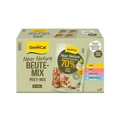 GimCat Near Nature kapsa mix 12x 85 g