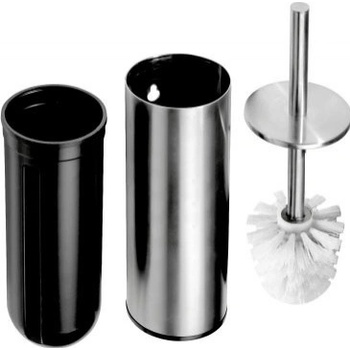 Bemeta Neo wc štětka válec 102313065 nerez mat bílý kartáč