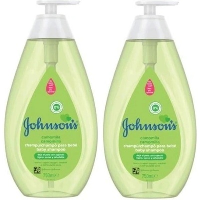 JOHNSON´S baby šampón Kamilka 2 x 750 ml