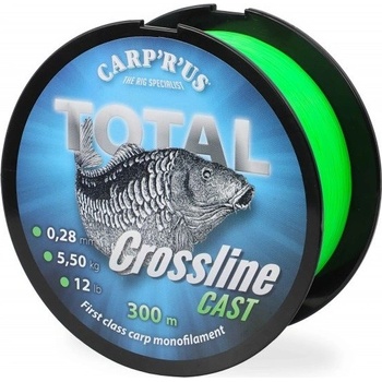 Carp´R´Us Total Crossline Cast Green 1200m 0,35mm 9,1kg