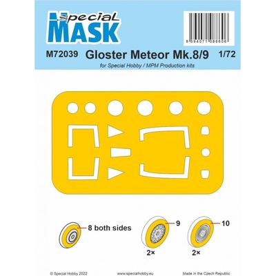 Special Hobby Gloster Meteor Mk.8/9 MASK M72039 1:72