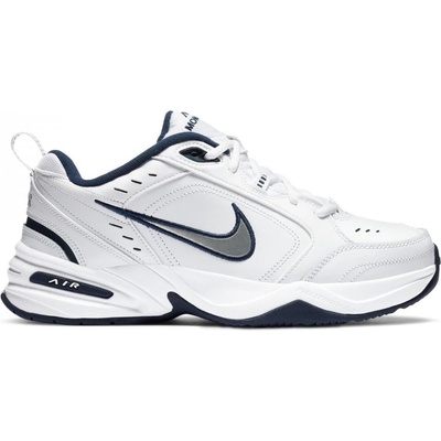 Nike Air Monarch IV Training Shoes Mens White/Silver – Zboží Dáma