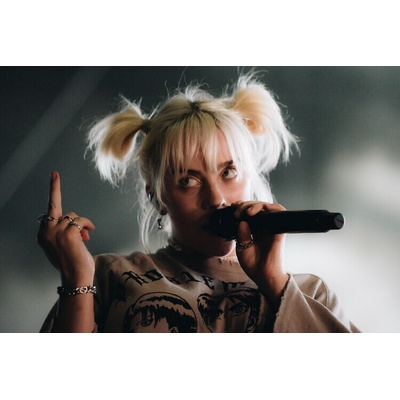 Plakát, Obraz - Billie Eilish at ACL Music Festival 2021, 40 × 26.7 cm