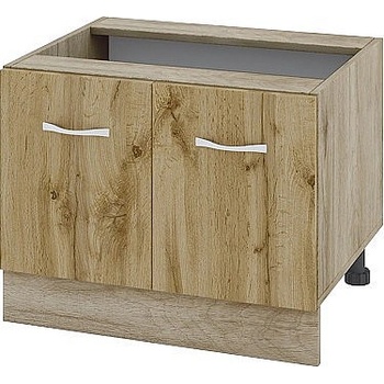 ИРИМ Долен шкаф за свободностояща фурна тип "Раховец" Сити АРДД-32 дъб сонома арвен / дъб дакота 60 см