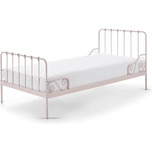 VIPACK Розово метално детско легло, 90 x 200 cm Alice - Vipack (ACBE9013)