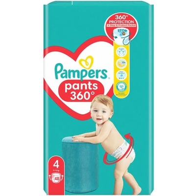 Pampers Гащички Pampers Pants 4 (9-15 кг. ) - 48 броя