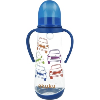 Akuku Fľaša s obrázkom 250 ml Modrá