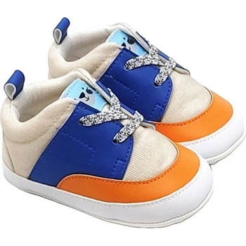 Image 1 of Funny Baby Бебешки буйки Funny Baby - Размер 17, 4-8 м, синьо с оранжево (7301FN-4)