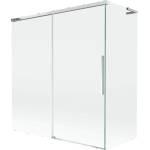 Mexen Rox L душекран с два крила, плъзгащ се 150 + 70 x 150 см, прозрачен, хромиран - 8C9L-150-070-01-00 (8C9L-150-070-01-00)